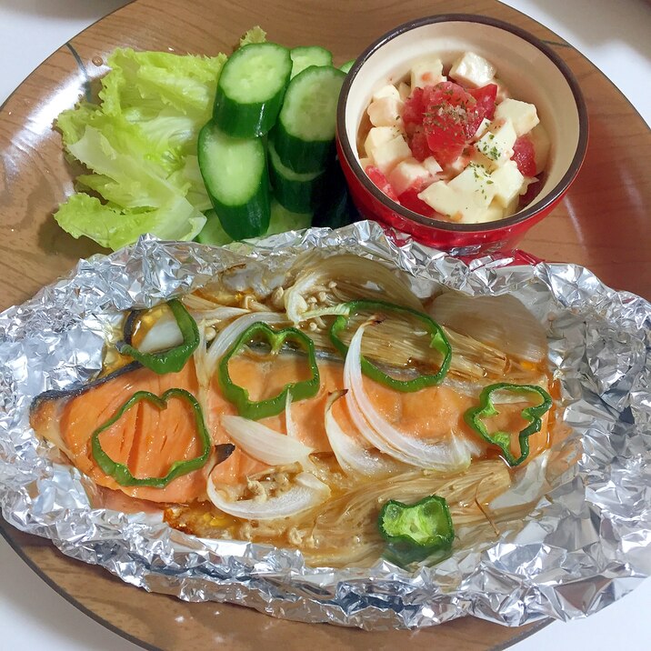 鮭のホイル焼き バター醤油風味 レシピ 作り方 By Miena11 楽天レシピ 鮭のホイル焼き バター醤油風味 レシピ 作り方 By Miena11 楽天レシピ